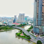 Bến Vân Đồn nhìn từ trên cao, hàng loạt chung cư cao cấp làm thay đổi diện mạo cung đường đắt giá bậc nhất Sài Gòn